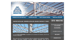 Desktop Screenshot of ertic-industrie.com